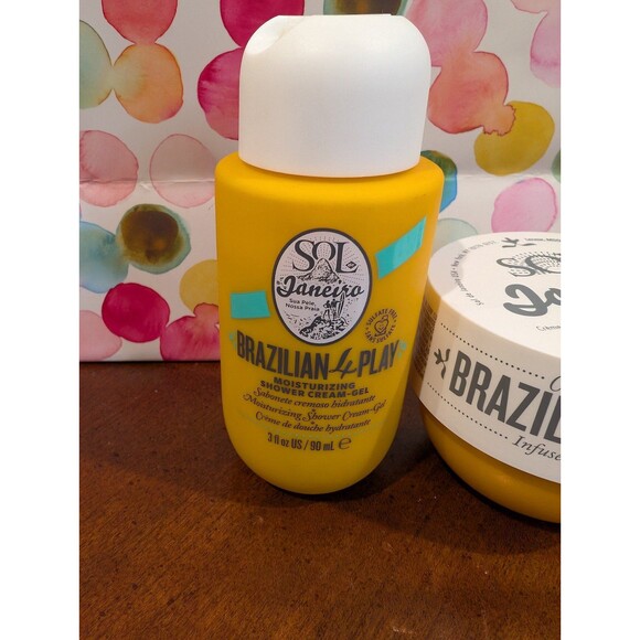 Sol de Janeiro Bum Bum Cream and 4 Play Shower Gel - Picture 2 of 7